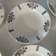 Antique faience service Meaux Longchamp