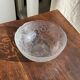 Vintage salad bowl with stylised rose pattern D23 H10