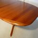 Mr. Larsen Laurits blond teak Scandinavian extensible table