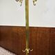 Classic brass coat rack