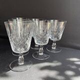6 wine glasses – Cristallerie de Lorraine in Lemberg (1925-1997)