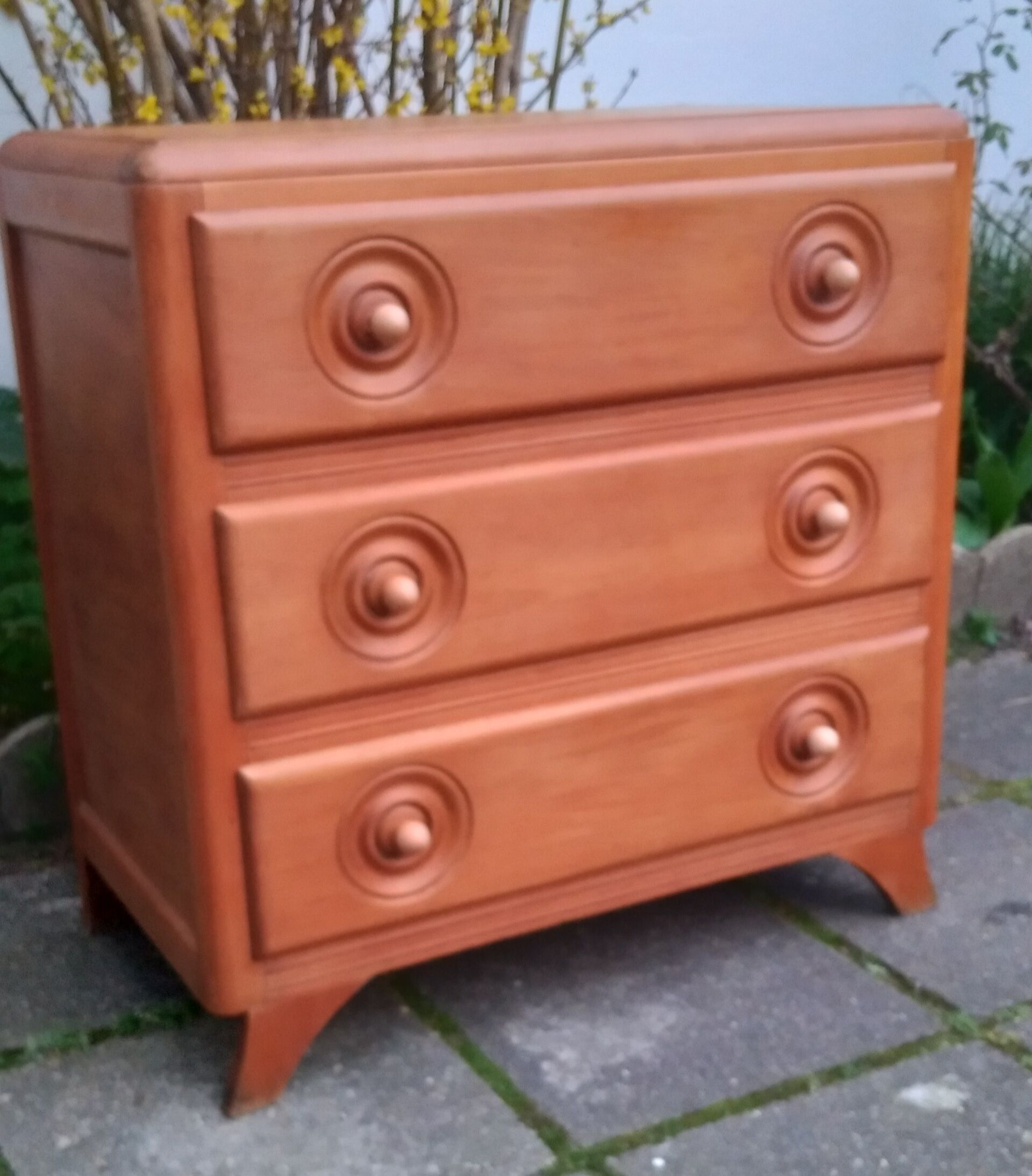 Commode bois 1960