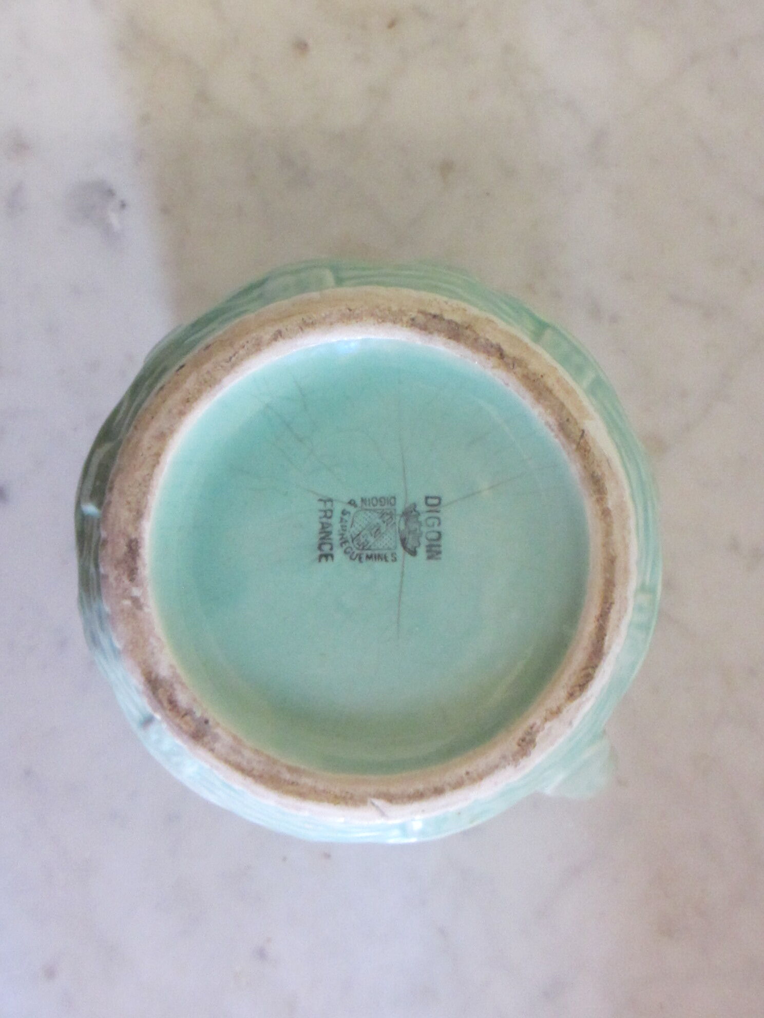 Pitcher from the digoin manufacture