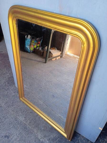Miroir Louis Philippe bois doré ep XIX em - 110 cm