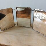 Barbier triptych mirror 21x50cm