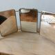 Barbier triptych mirror 21x50cm