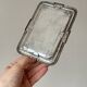 Small antique silver tray