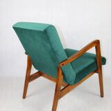Chaise polonaise vintage en vert, années 1970