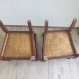 Pair of armchair epoque Ier empire style return of egypyte