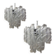 Murano Glass Sputnik Mazzega Style Ludelier, set of 2 or a pair of chandeliers