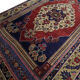Vintage Turkish Wool Red Area Rug- 122x210cm