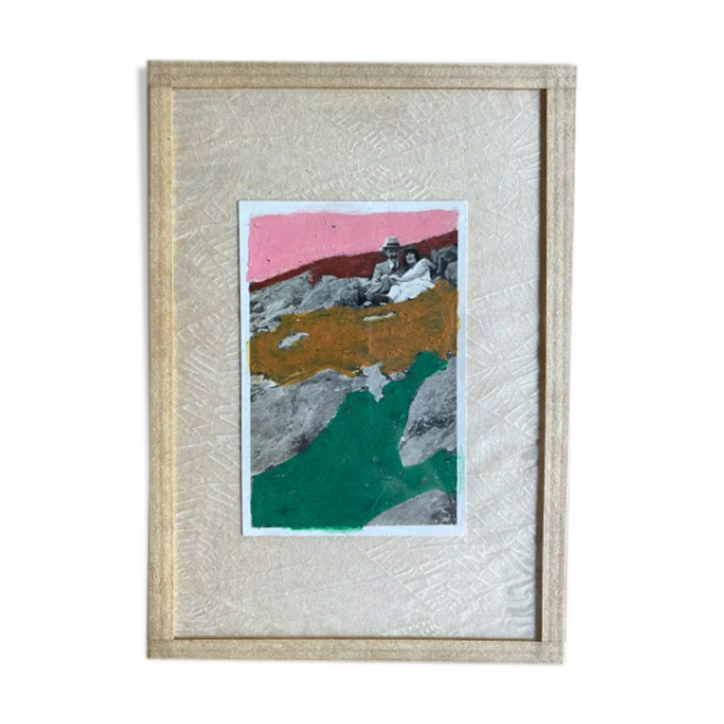 Bold pastels in old photo - Brighton 1927