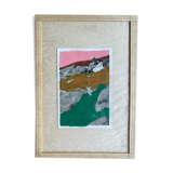 Bold pastels in old photo - Brighton 1927