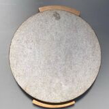 Art deco wood and mirror tray