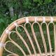 Rattan bench years 50/60