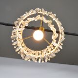Chandelier with crystals, 1970s