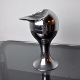 Cendrier space age, chromé, italie, 1970