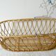 Cradle bassinet in rattan