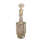 Bottle blown glass Legras décor China or Japan