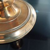 Gilded bronze candle holder