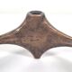 Bronze Brutalist Candle Holder