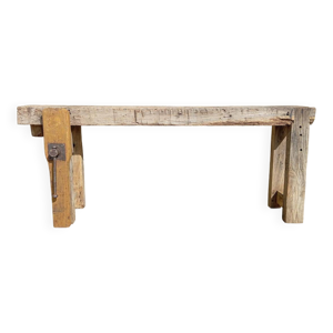 Établi menuisier rénové