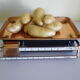 Teraillon brand vintage metal and copper metal scale 50s