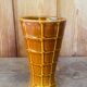 Enamelled barbotine vase St Clement