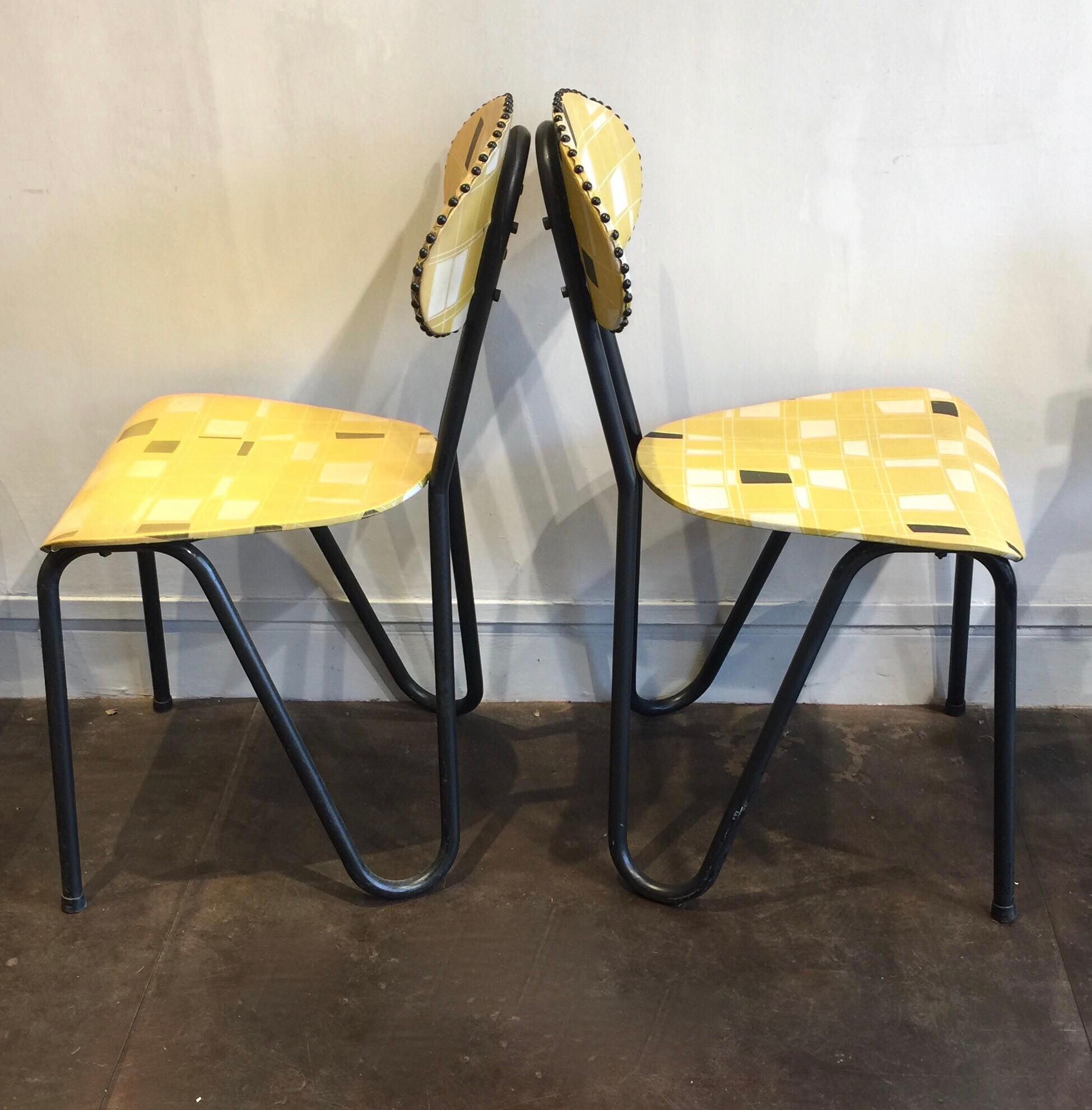 Paire de chaises vintage