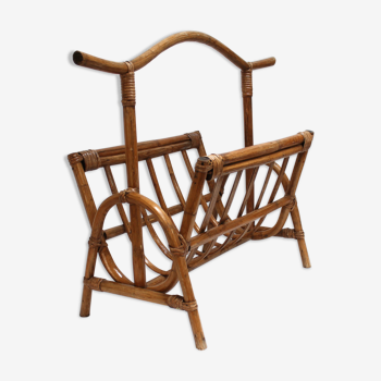 Magazine rack wicker 70