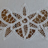 Old tablecloth and 12 towels