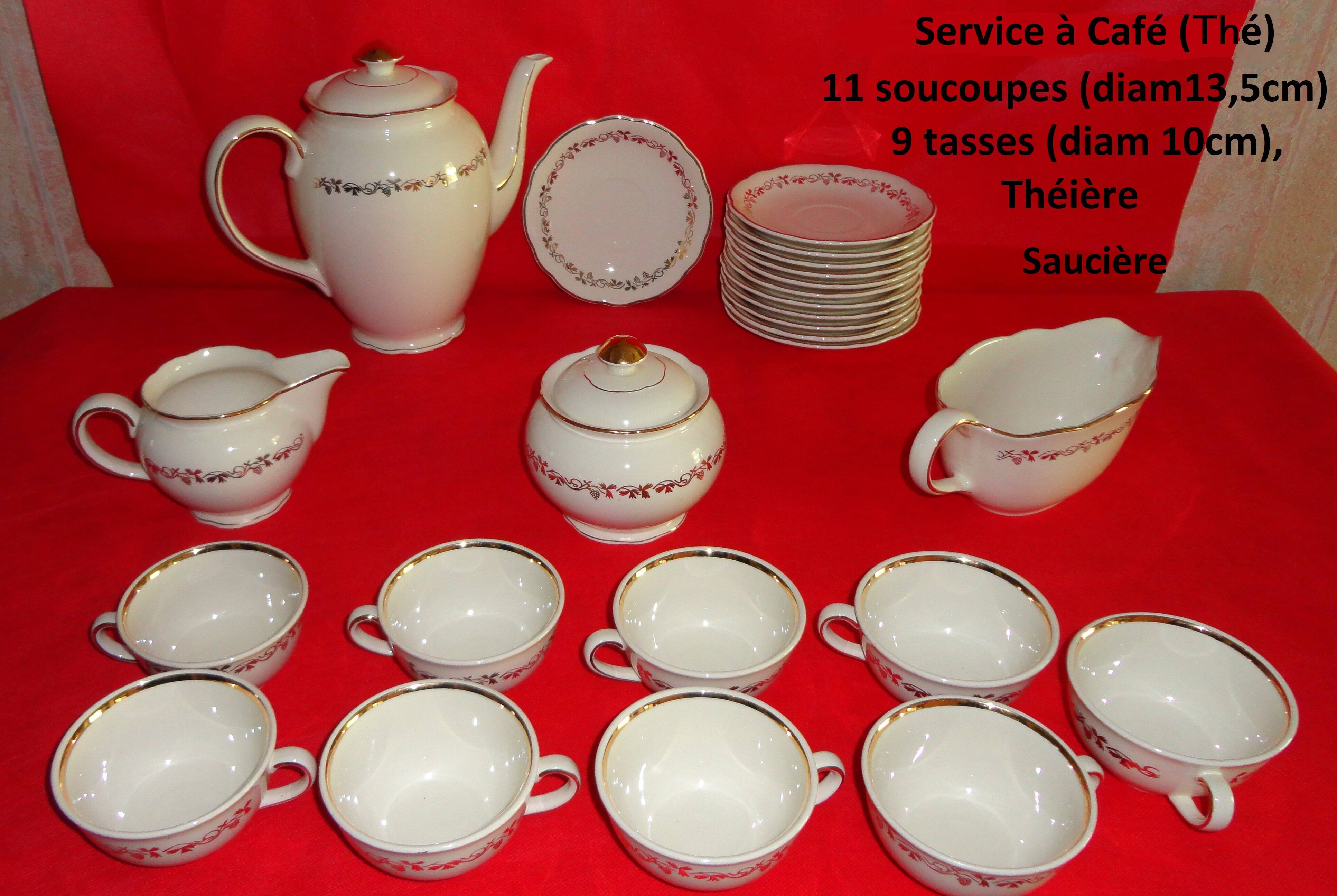 Villeroy & Boch dinner service (France, Saarland)