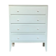 Commode vintage vert menthe