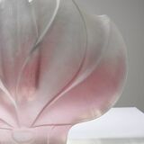 Vase soliflore lotus Walther Glas vintage Allemagne années 70