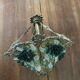 Lustre corbeille grappes de raisin Murano
