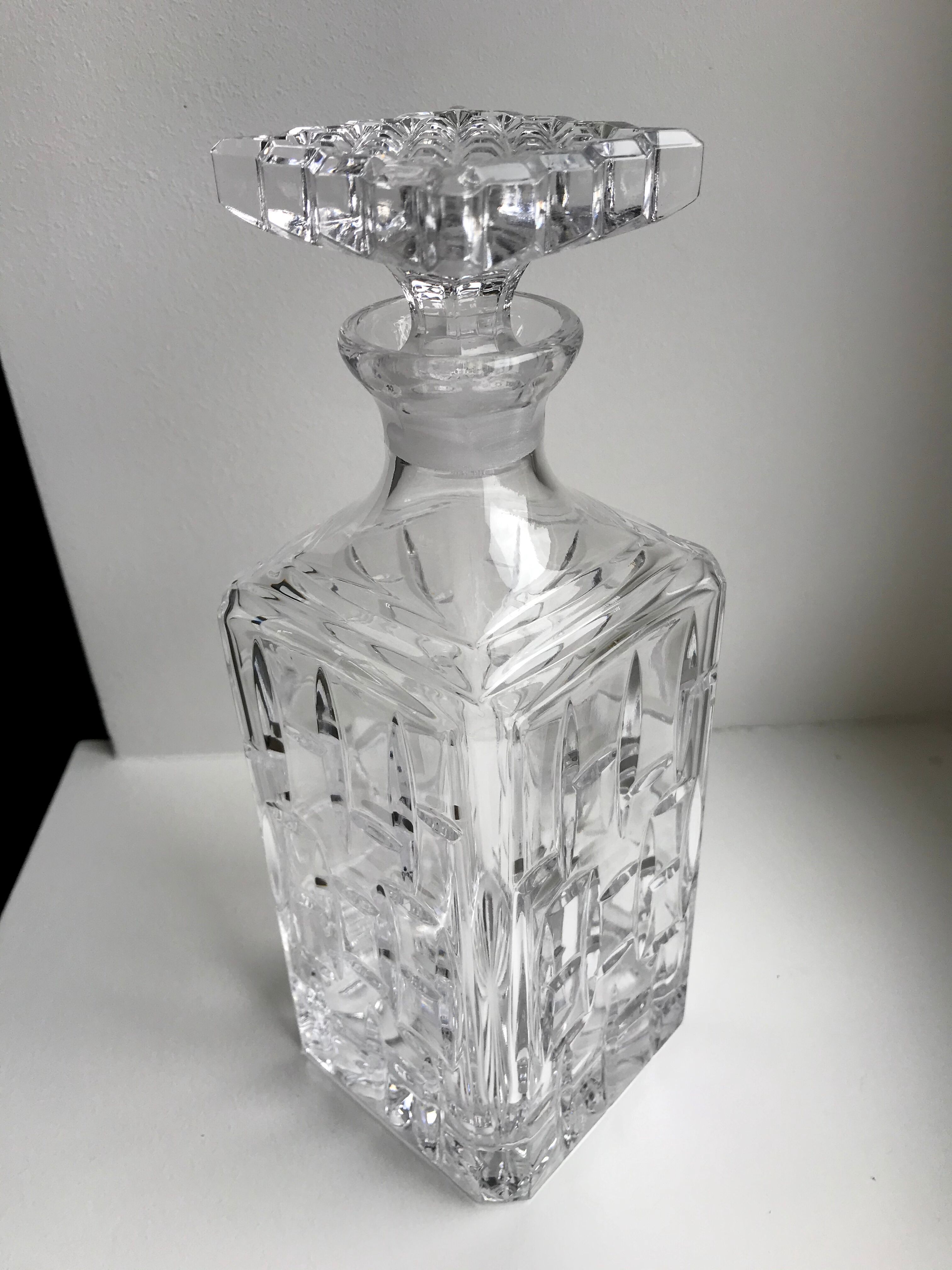 60s crystal decanter