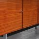 Vintage rosewood veneer sideboard by Musterring International, 1960s