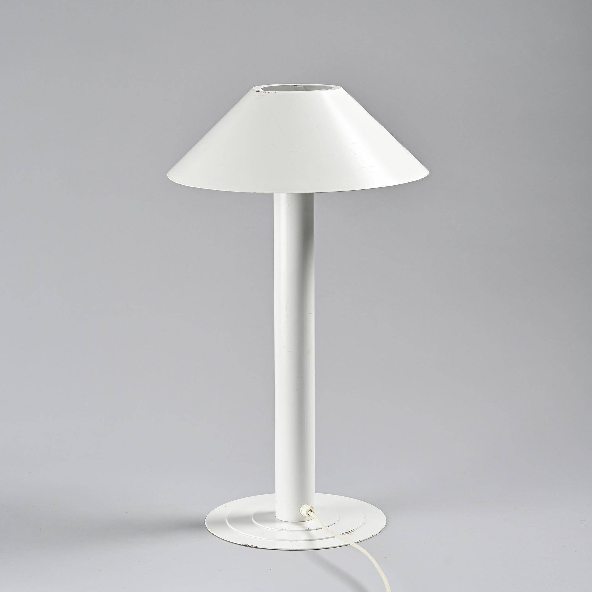 Table lamps by Bent Karlby for Lyfa, circa 1980.