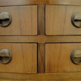 Rounded corner cabinet 1960 danish