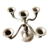 Royal Holland pewter candle holder with five candles dimension: height -20cm- width -18cm-