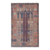Vintage handmade Turkish rug 125x198 cm
