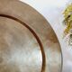 Solid brass wall tray