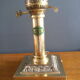 Contemporary laying lamp " orient express " bronze