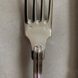 Set 6 silver cutlery Christofle chinon model
