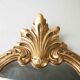 Miroir doré baroque 51x33 1930