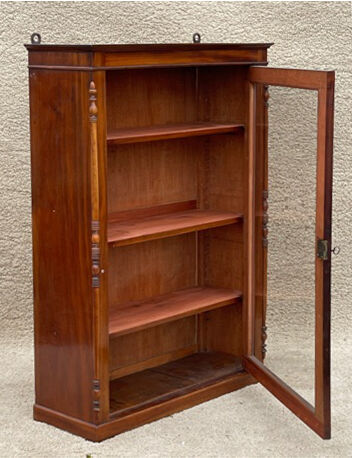 Vitrine en acajou