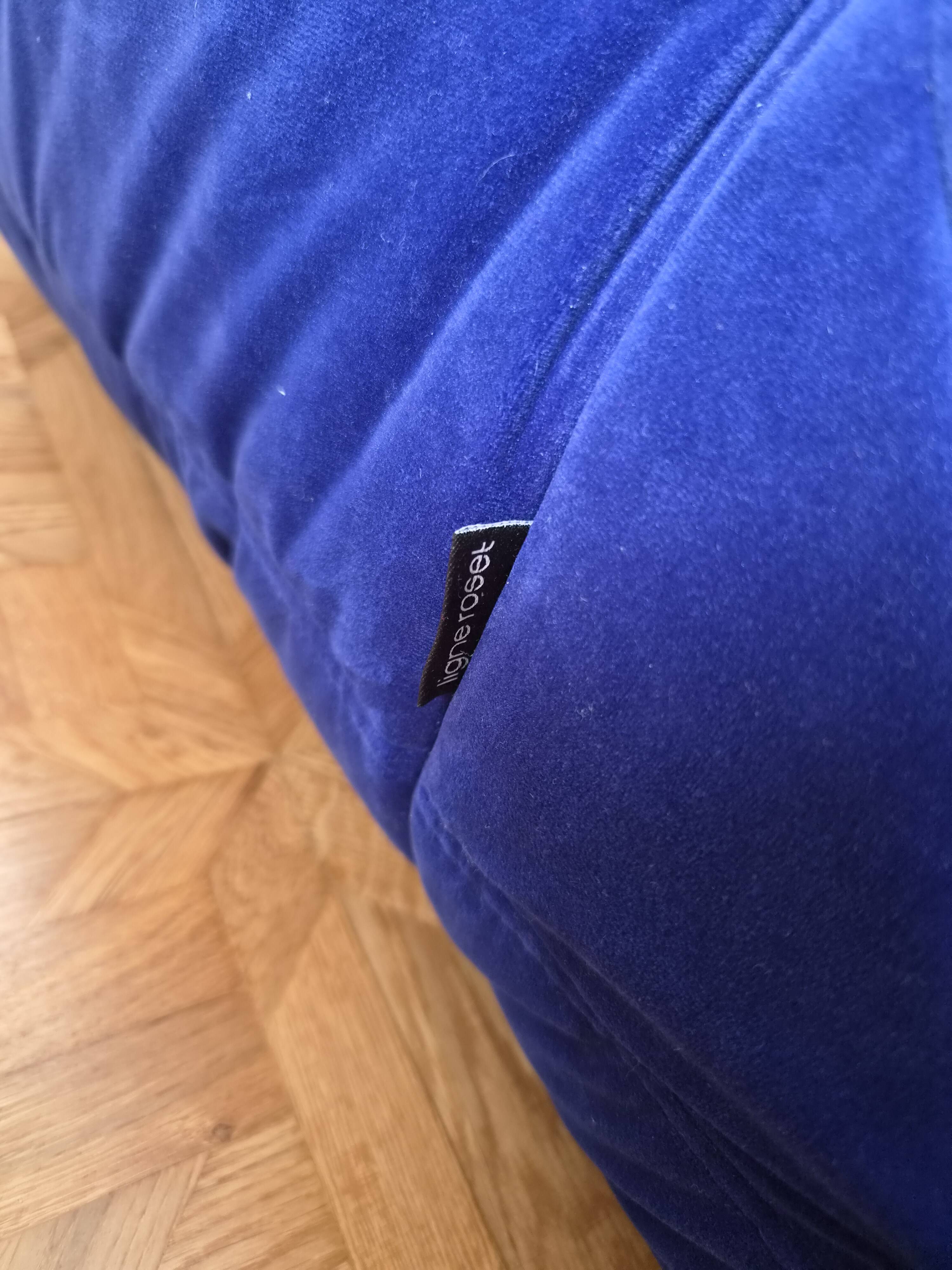 Canapé d'angle Togo avec pouf par Michel Ducaroy pour Ligne Roset