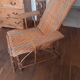 Rattan lounge chair