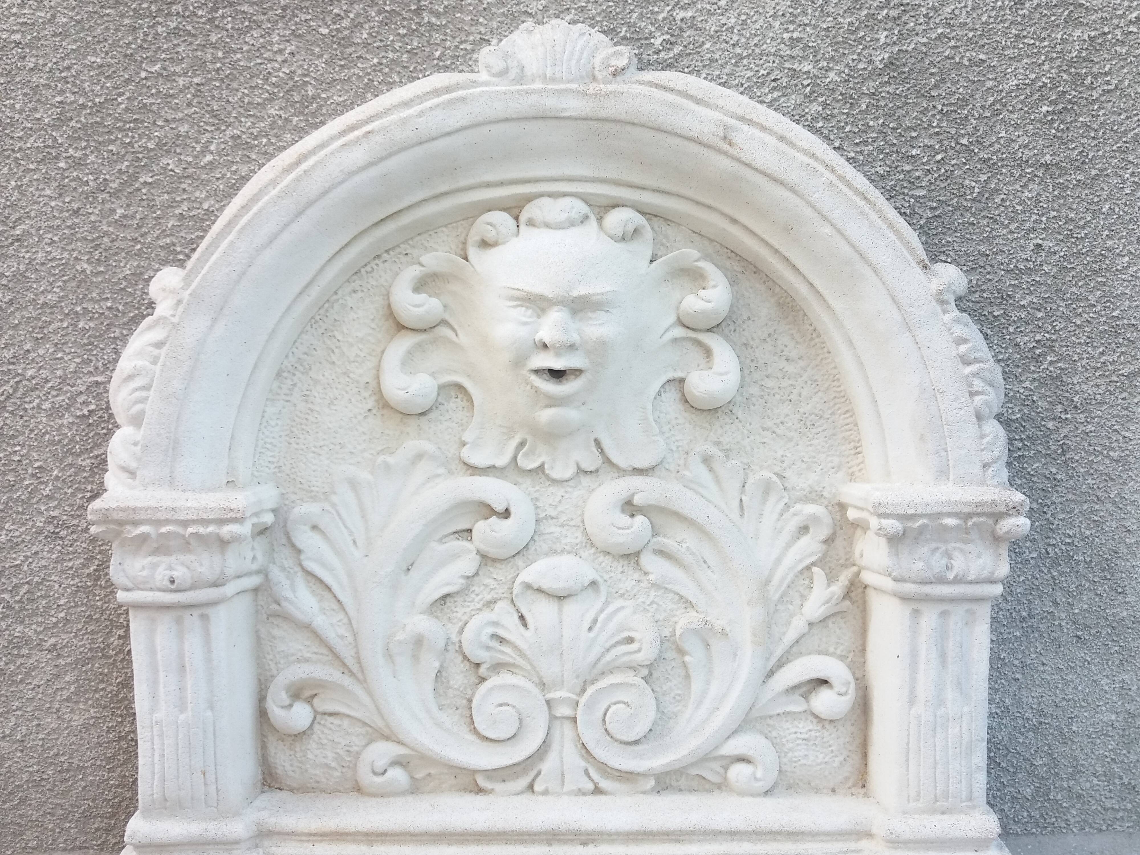 Louis XVI-style garden fountain