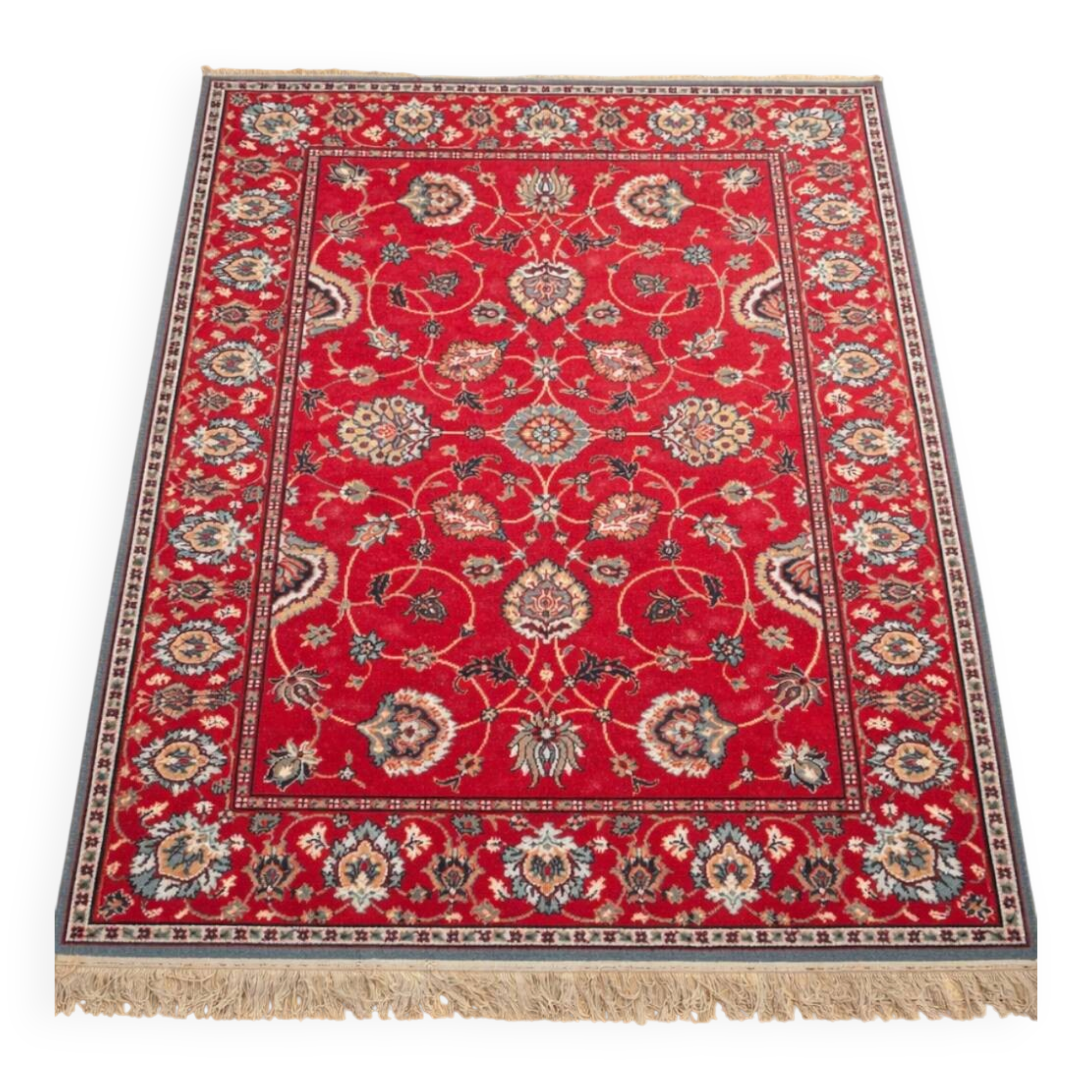 Tapis vintage FRANCE TAPIS CHIRAZ- velours pure laine
